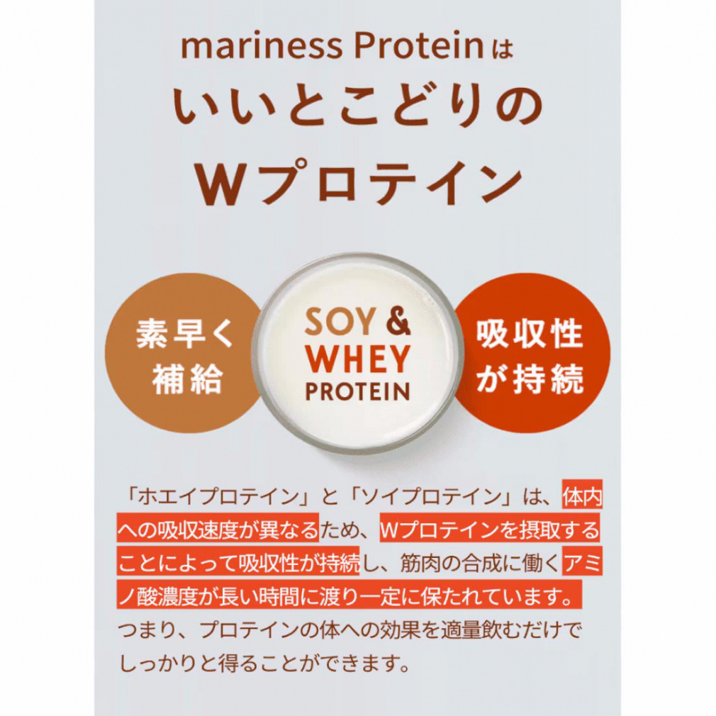 マリネス プロテイン 苺ミルク 約15回分 345g オールインワンサプリ