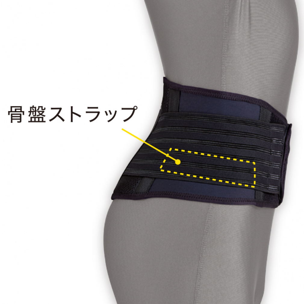 ザムスト ZW-5 腰サポーター ミドルサポート 腰用 通気性 メッシュ