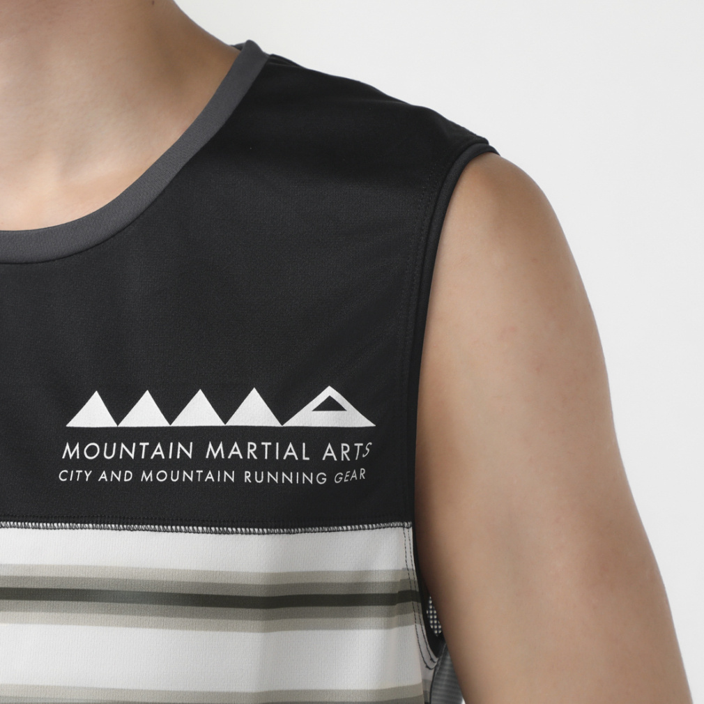 マウンテンマーシャルアーツ メンズ ランニング ノースリーブシャツ