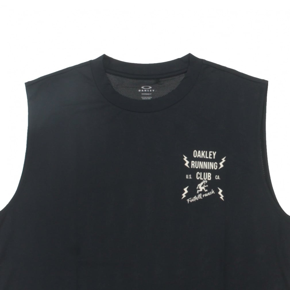 オークリー メンズ 陸上/ランニング ノースリーブシャツ PURSUIT N/S