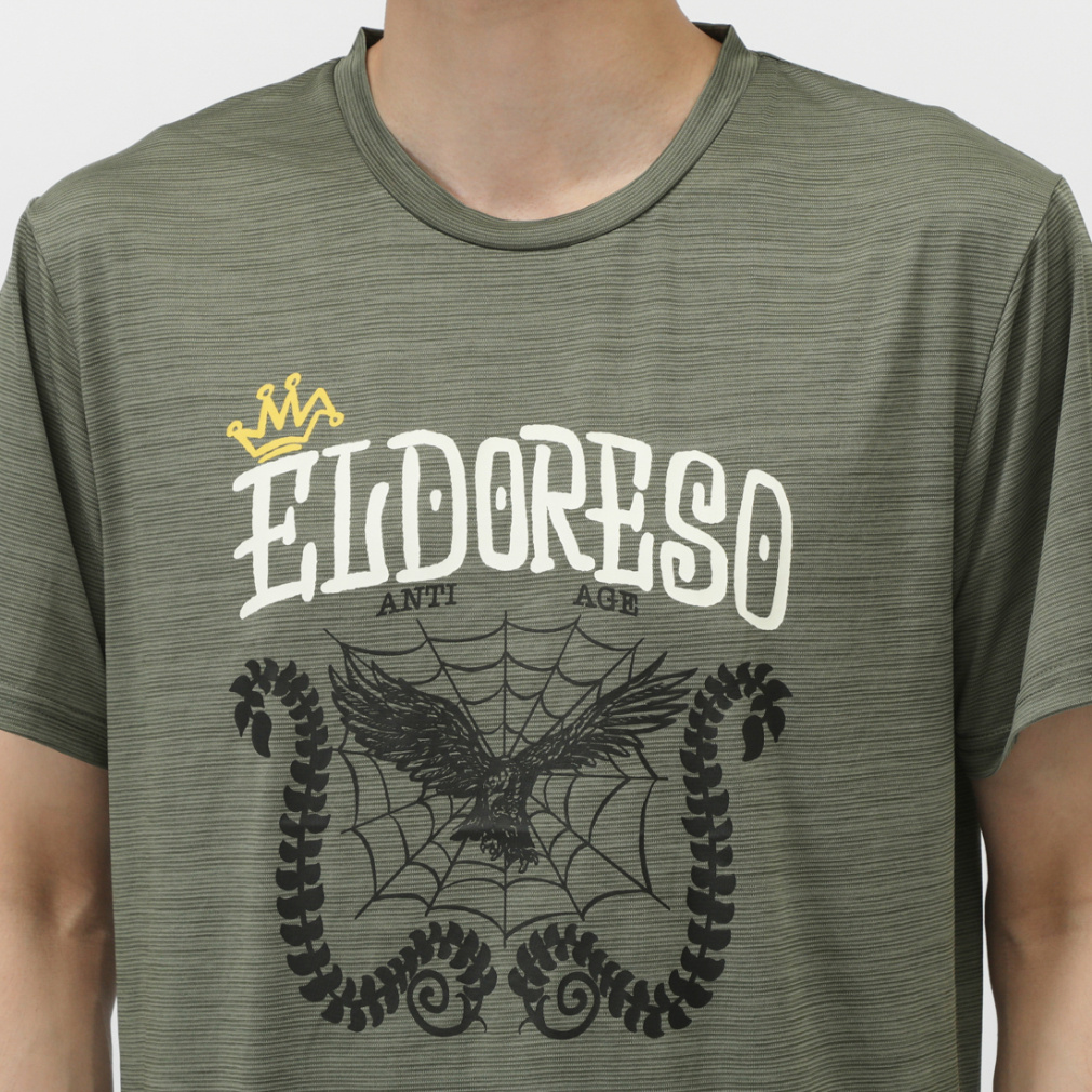 エルドレッソ メンズ 陸上/ランニング 半袖Tシャツ Anti Age Tee