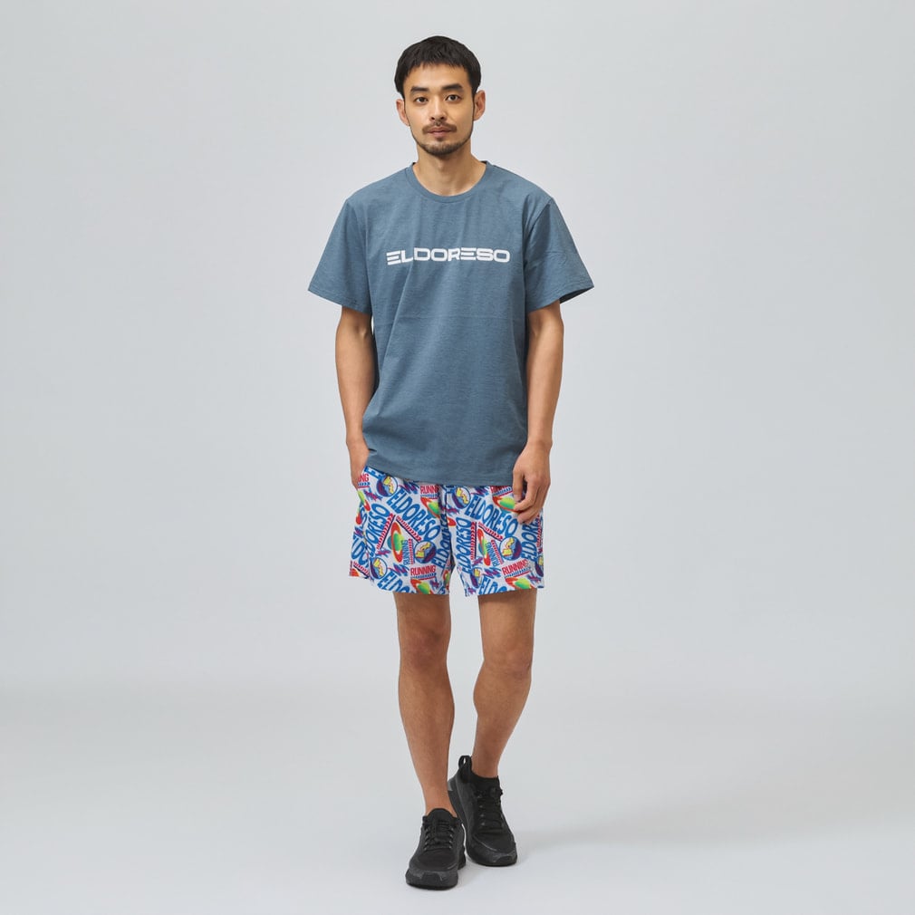 エルドレッソ メンズ 陸上/ランニングウェア 半袖Tシャツ Logo Tee
