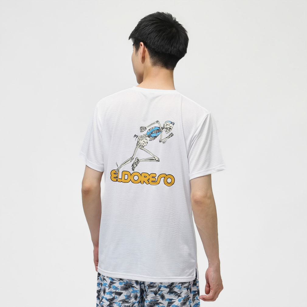 エルドレッソ メンズ レディス 陸上/ランニング 半袖Tシャツ Boneman