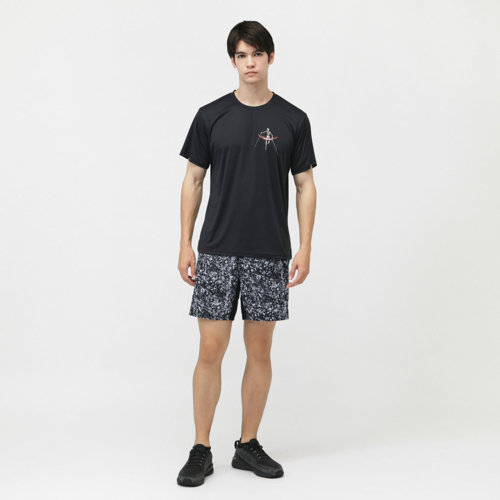 エルドレッソ メンズ 陸上/ランニング 半袖Tシャツ Boneman Tee