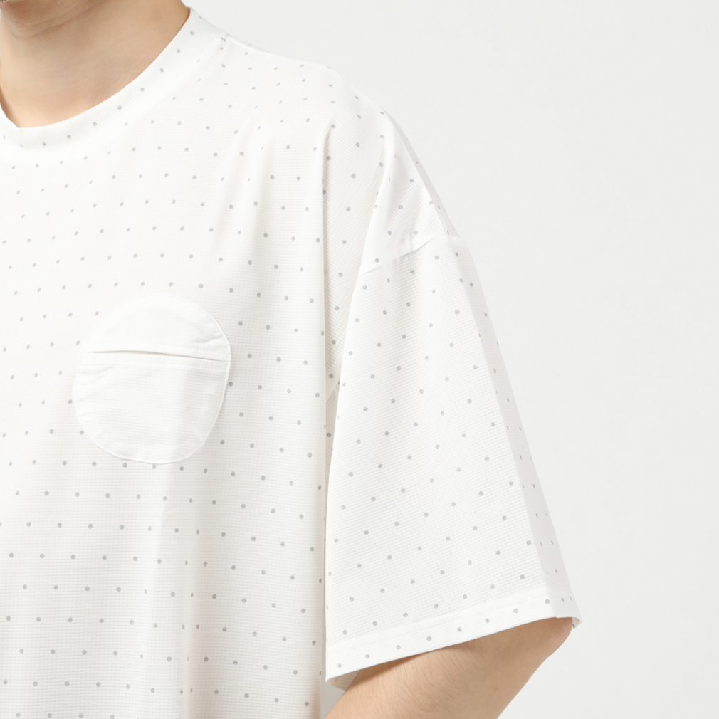 ウォーキング・ランニングウェア MMA POLARTEC PD Dot Big Tee MMA POLARTEC®︎ PD Dot Big Tee (Brilliant White) 【30％OFF