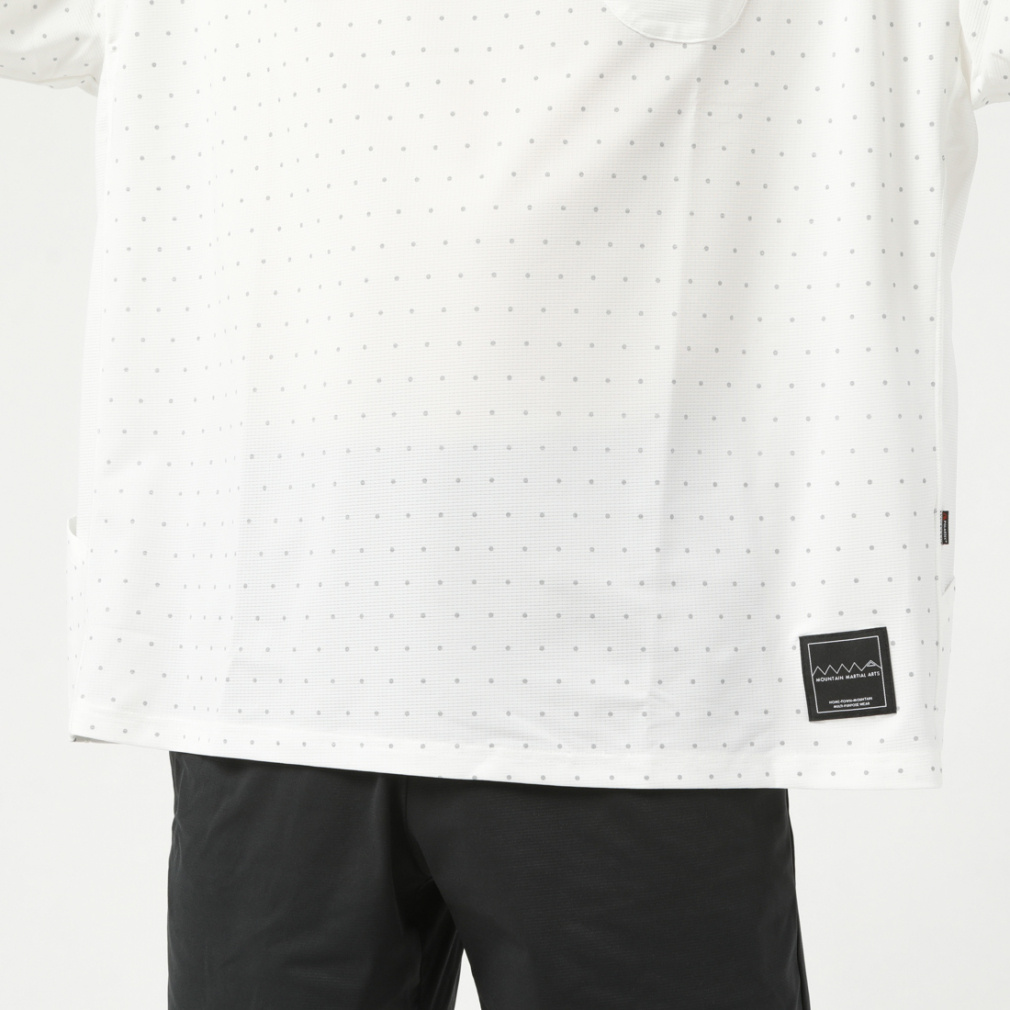 ウォーキング・ランニングウェア MMA POLARTEC PD Dot Big Tee MMA POLARTEC®︎ PD Dot Big Tee (Brilliant White) 【30％OFF