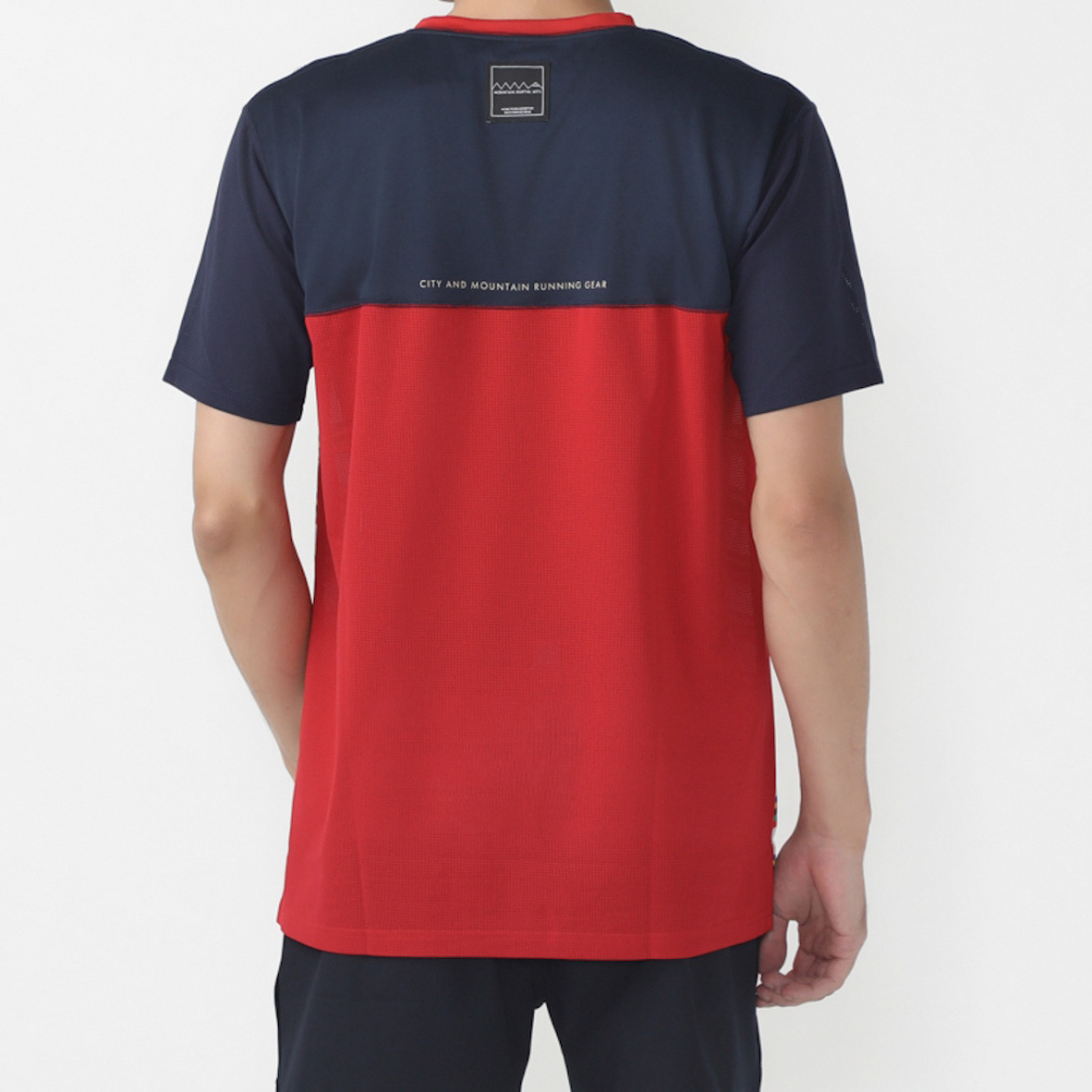 ✨美品　MMAランニングTシャツ✨ MMA 5Border Panel Mesh Tee｜Alpen Online