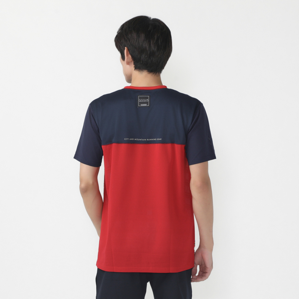 ✨美品　MMAランニングTシャツ✨ MMA 5Border Panel Mesh Tee｜Alpen Online