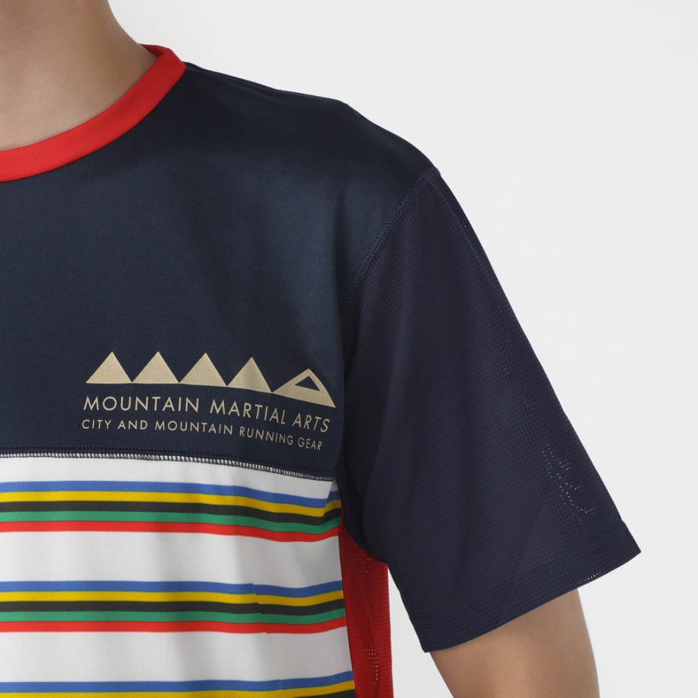MMA 5Border Panel Mesh Tee｜Alpen Online