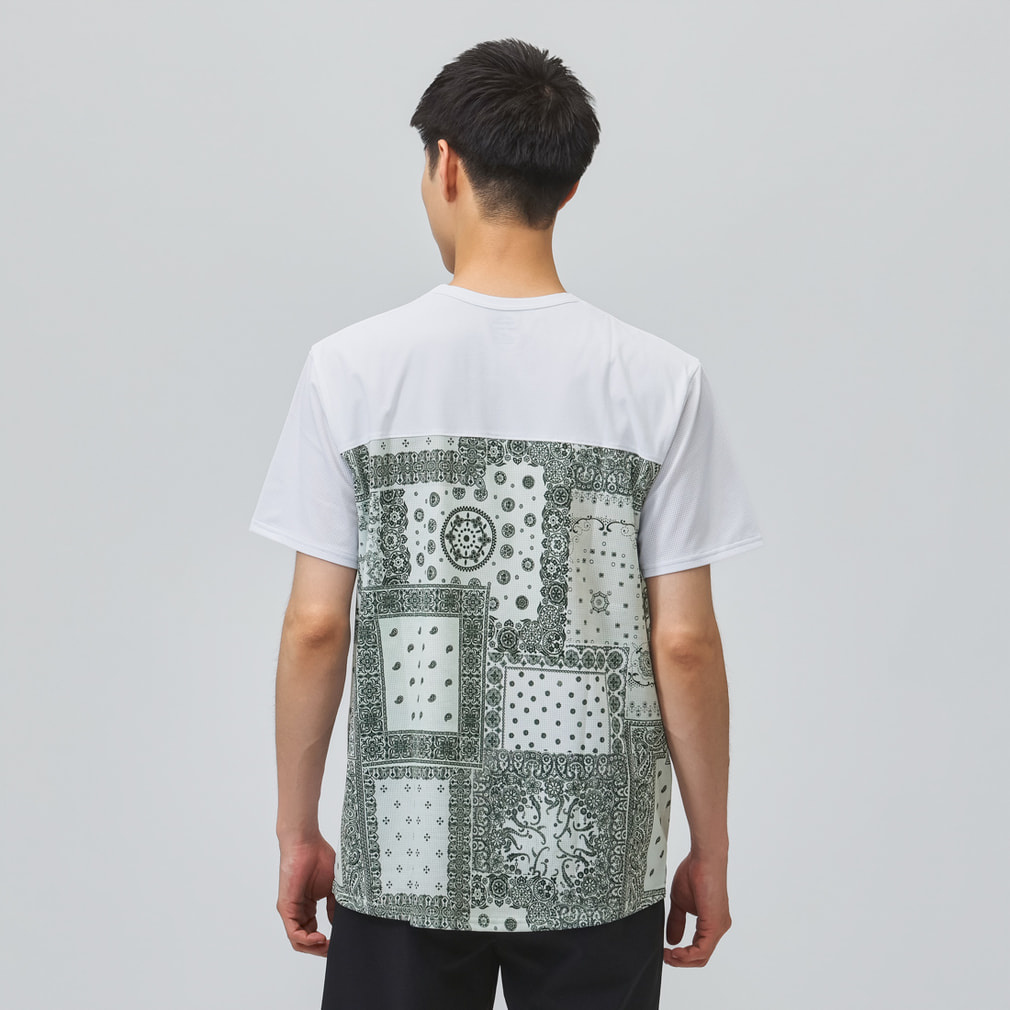 ラナー メンズ レディス 陸上/ランニングウェア 半袖Tシャツ BANDANA T