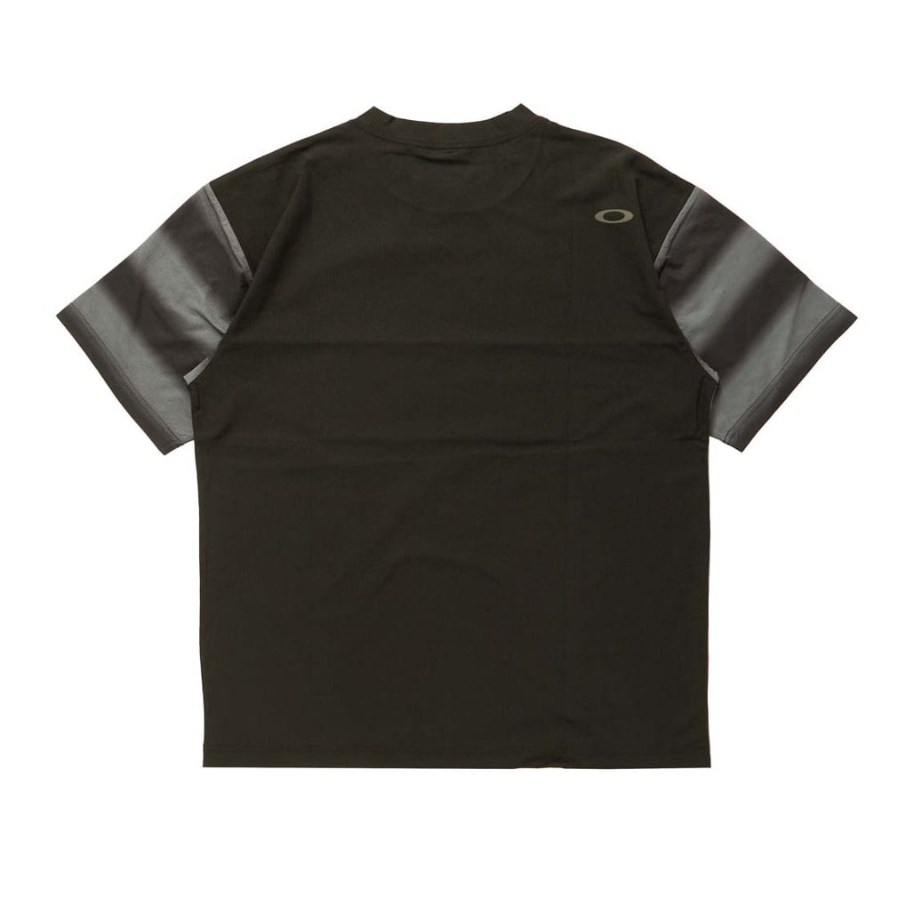 オークリー メンズ 陸上/ランニングウェア 半袖Tシャツ PURSUIT STRIPE