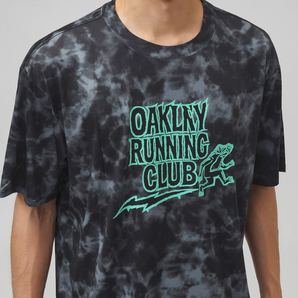 オークリー メンズ 陸上/ランニング 半袖Tシャツ PURSUIT N/S DRY TEE