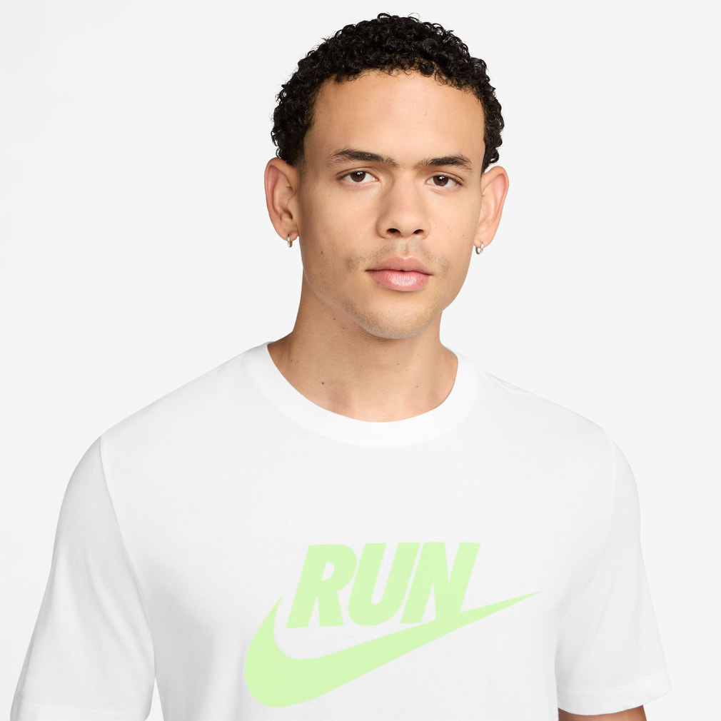 ナイキ メンズ 陸上/ランニングウェア 半袖Tシャツ ラン スウッシュ