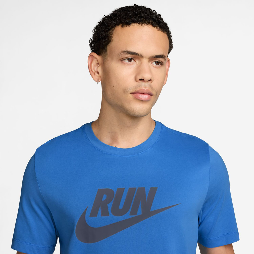 ナイキ メンズ 陸上/ランニングウェア 半袖Tシャツ ラン スウッシュ