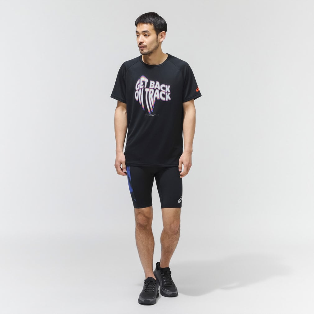 Tシャツ アシックス メンズ 陸上/ランニングウェア 半袖Tシャツ トラック