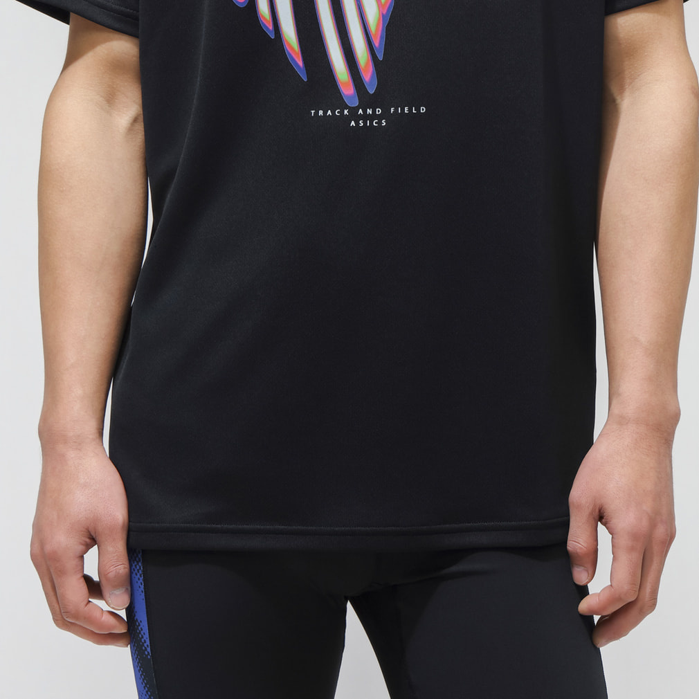 アシックス メンズ 陸上/ランニングウェア 半袖Tシャツ トラック