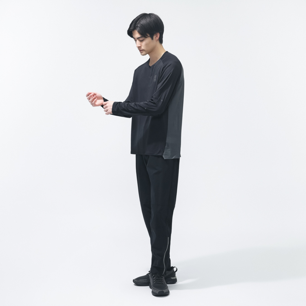 オン メンズ 陸上/ランニング 長袖Tシャツ Performance Long-T