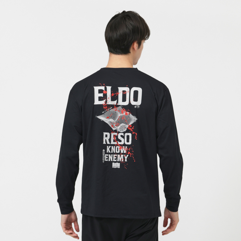 エルドレッソ メンズ 陸上/ランニング 長袖Tシャツ Splashes Long Tee