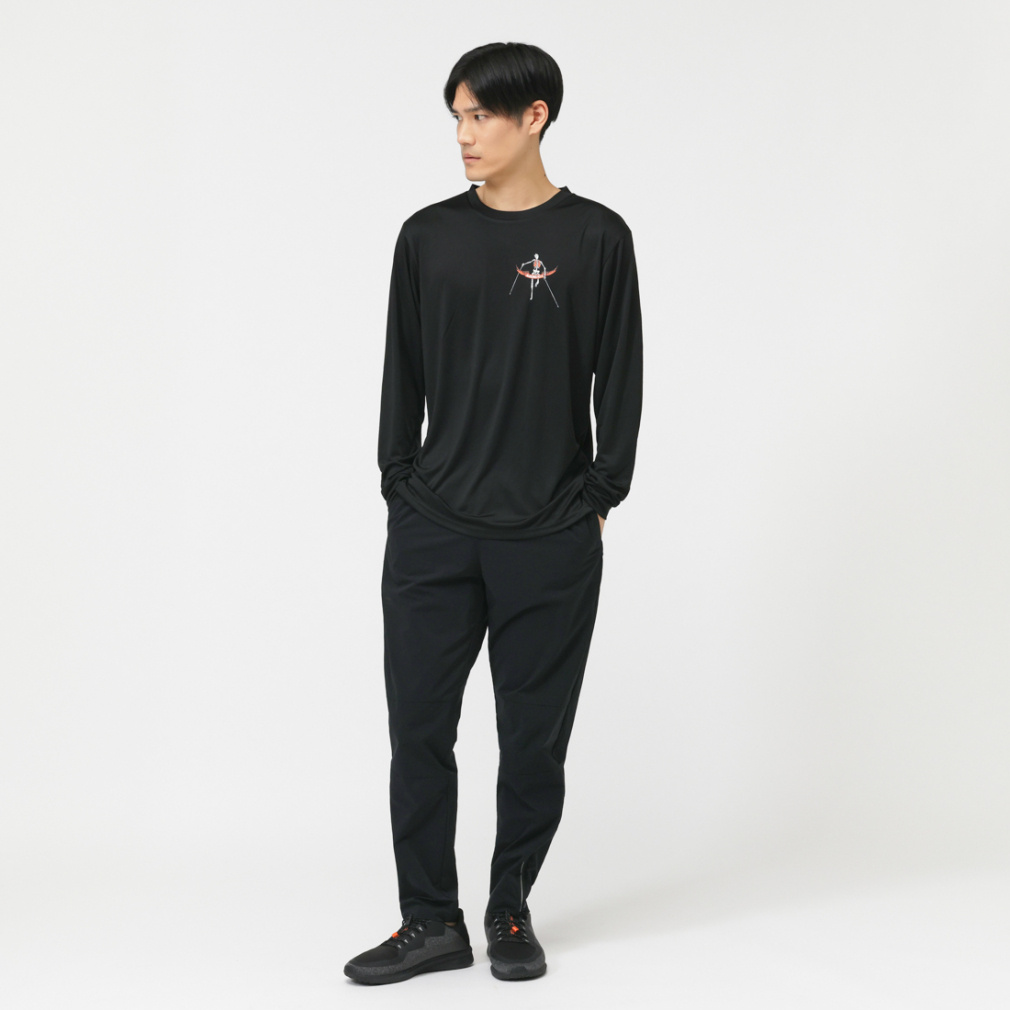 エルドレッソ メンズ 陸上/ランニング 長袖Tシャツ Boneman Long Tee