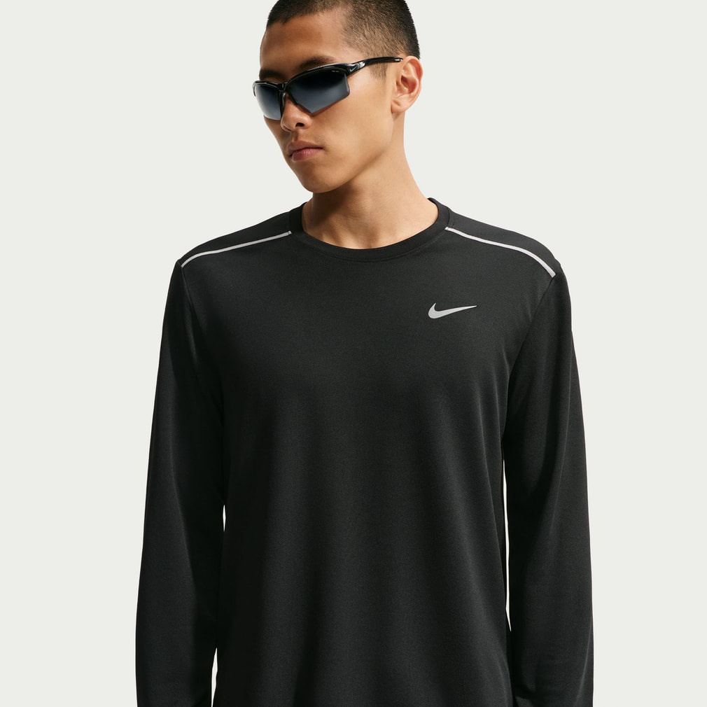 ナイキ メンズ 陸上/ランニング ウェア 長袖Tシャツ マイラー Dri-FIT