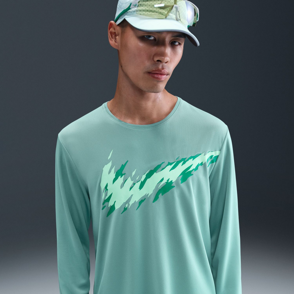 ナイキ メンズ 陸上/ランニング 長袖Tシャツ マイラー Dri-FIT UV