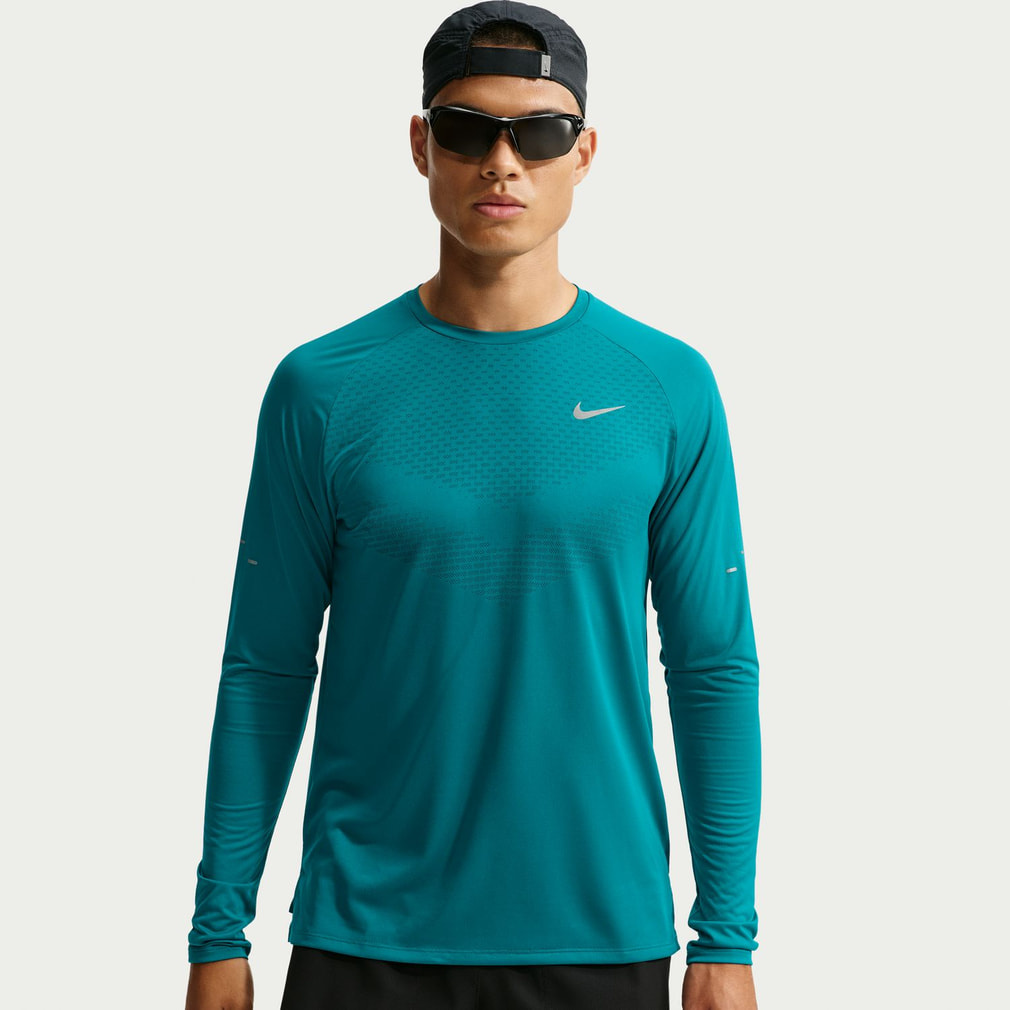 ナイキ メンズ 陸上/ランニングウェア 長袖Tシャツ ストライド Dri-FIT