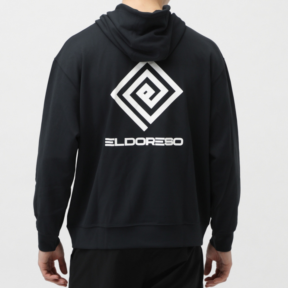 エルドレッソ メンズ 陸上/ランニング ウインドブレーカー Back Logo