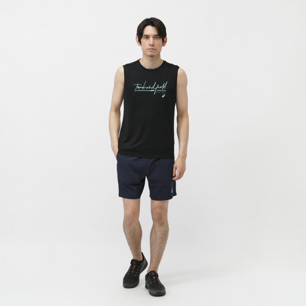 アシックス メンズ 陸上/ランニング ショートパンツ ランニングドライ7