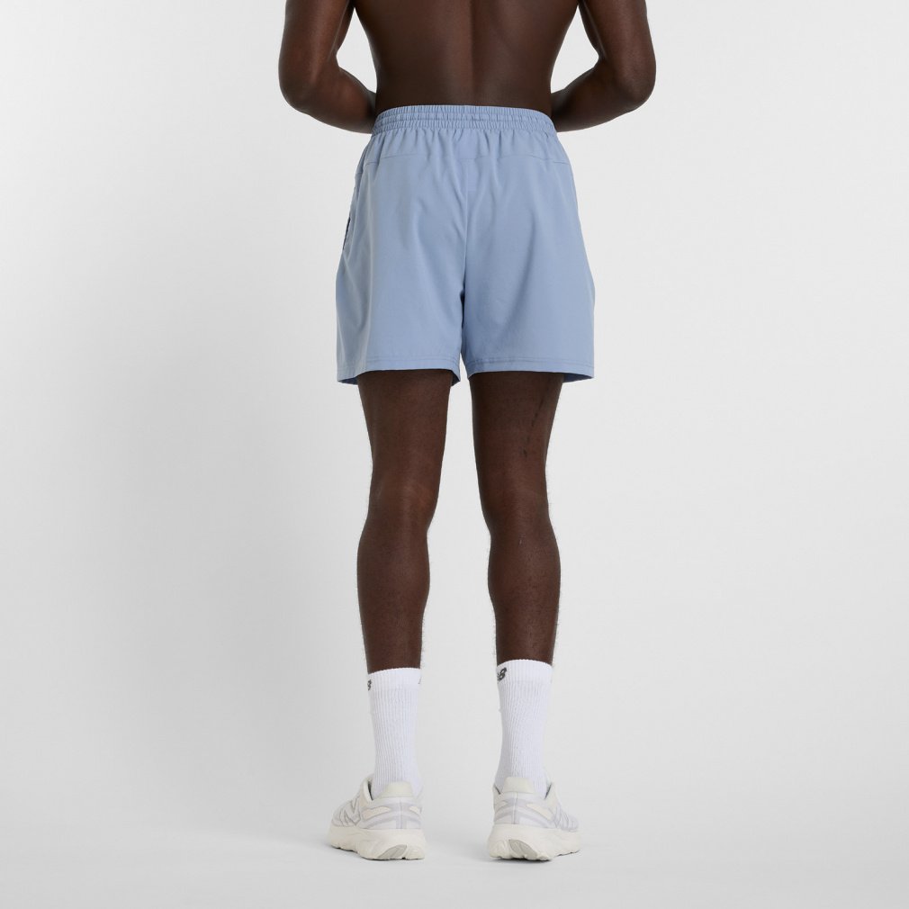 NB AO 全豪オープン テニス ショーパン ショートパンツ ブルー ひざ上