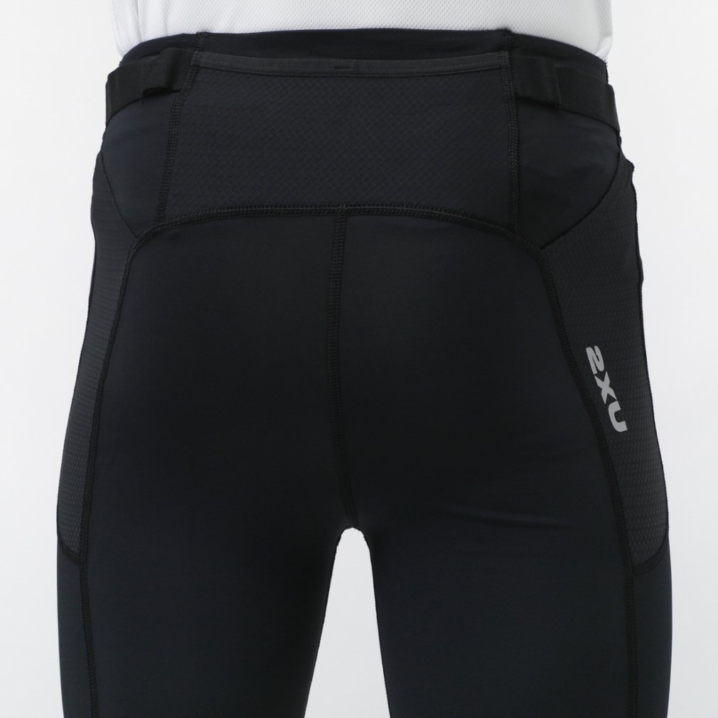 2XU ブラック タンクトップ ハーフタイツ キャップ 3点セット ランニング 2XU ブラック タンクトップ ハーフタイツ キャップ 3点セット