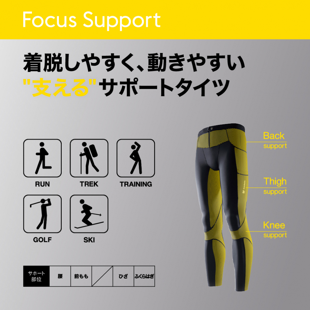 ゴールドウィン メンズ コンプレッション ロングタイツ スパッツ