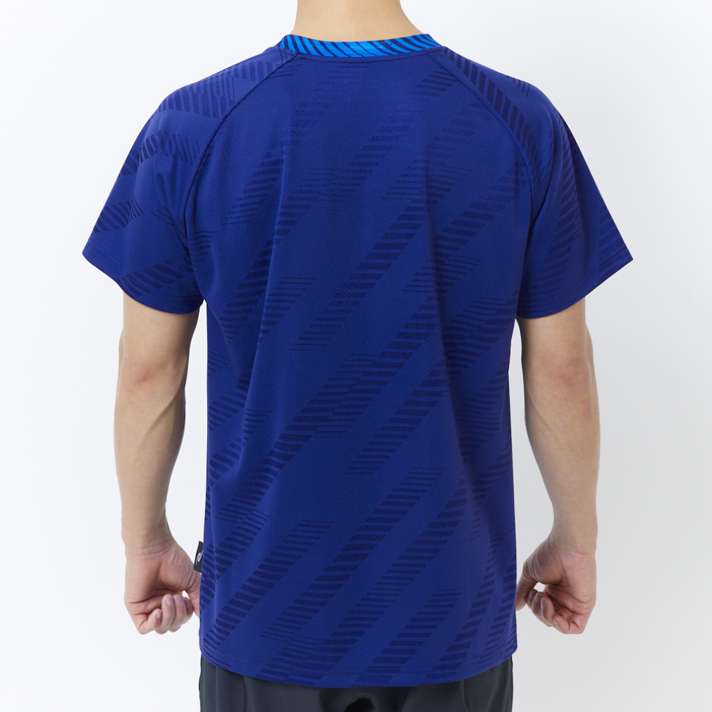 ニシ メンズ 陸上/ランニング 半袖Tシャツ グラフィックジャカードT