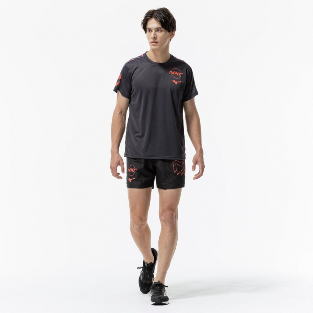 ミズノ メンズ 陸上/ランニング 半袖Tシャツ N-XTプラクティスシャツ