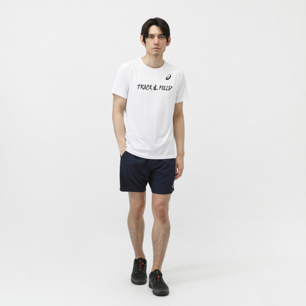 アシックス メンズ 陸上/ランニング 長袖Tシャツ トラックイベント