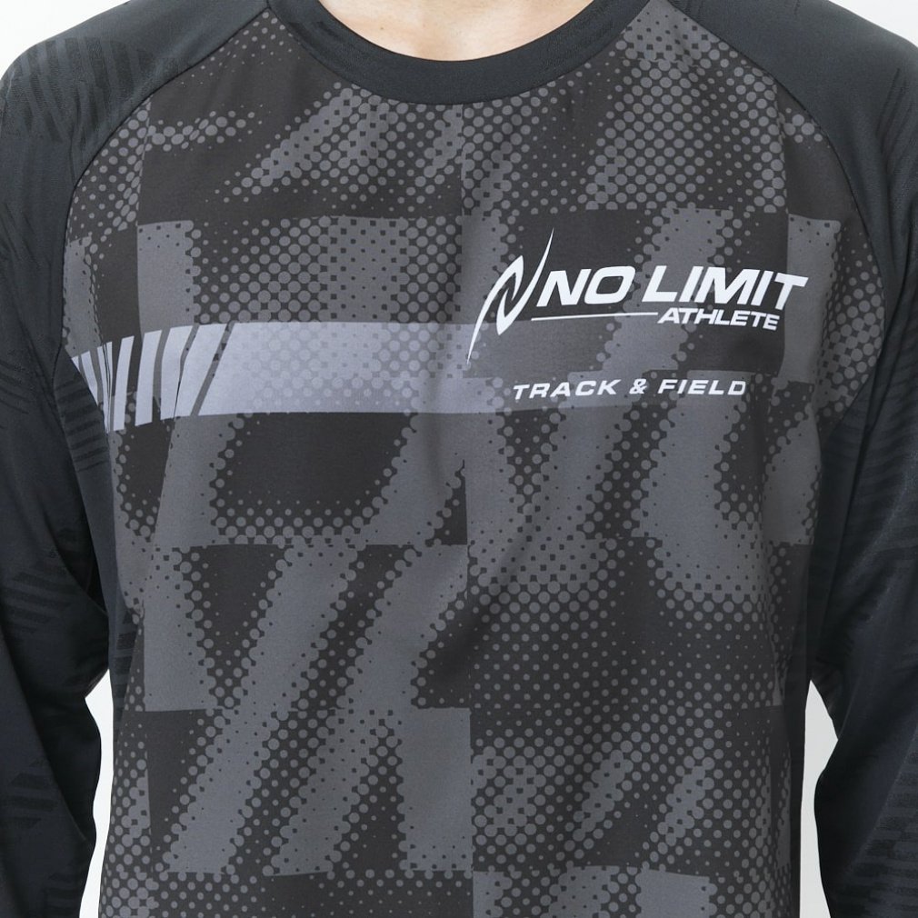 ニシ メンズ 陸上/ランニング 長袖Tシャツ ウィンドカットロング