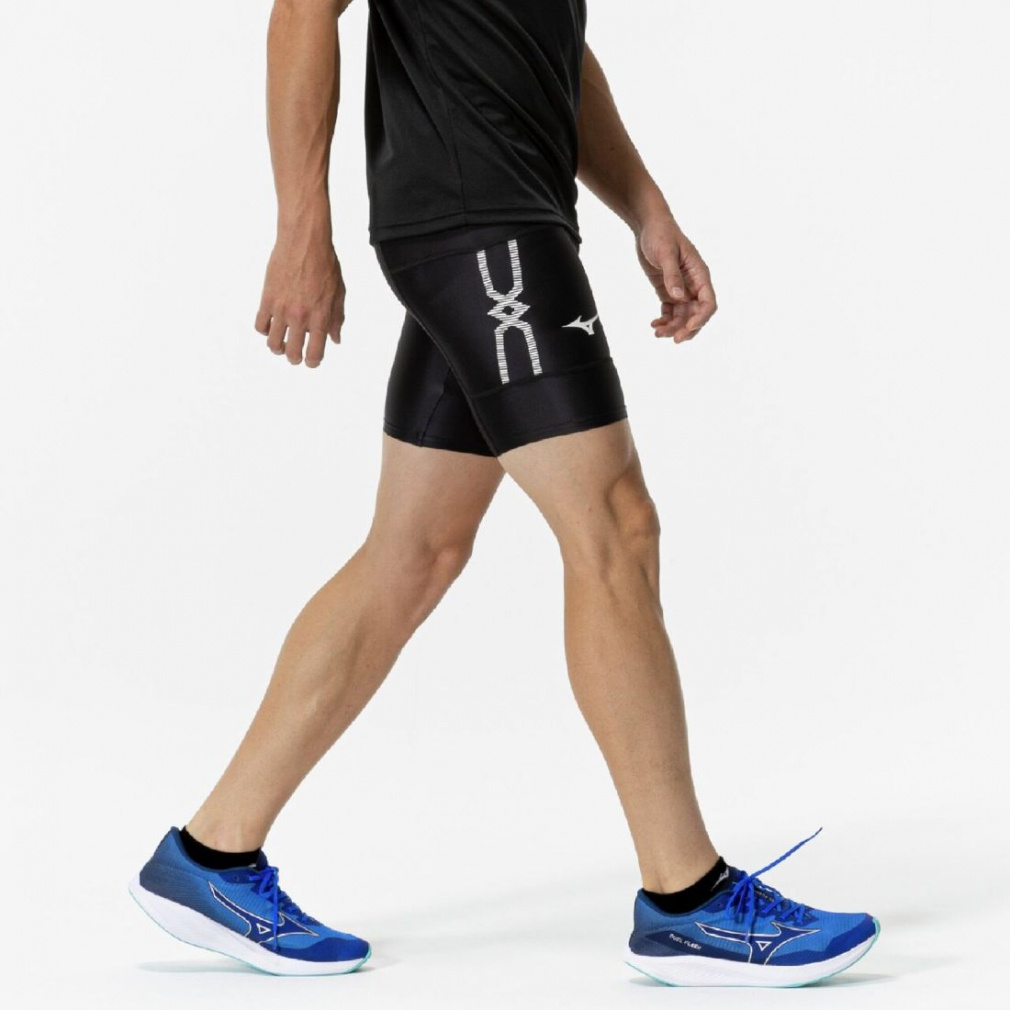 ミズノ メンズ 陸上競技 ランニングウェア ハーフスパッツ MCライン