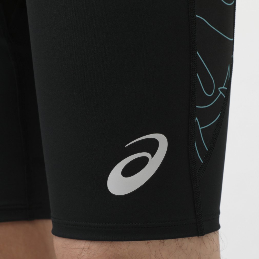 アシックス メンズ 陸上/ランニング ハーフスパッツ グラフィック