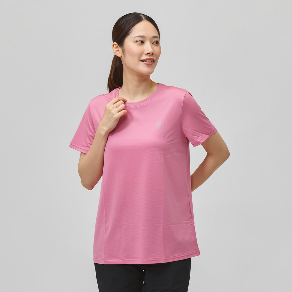 オン レディス 陸上/ランニング 半袖Tシャツ Core-T コアT On｜Alpen