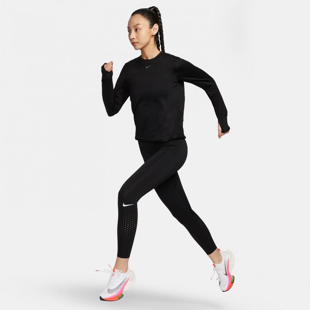 ナイキ Dri-FIT スウィフト エレメント UV 婦人フーデッド ランニング Dri-FIT スウィフト エレメント UV ウィメンズ クルーネック