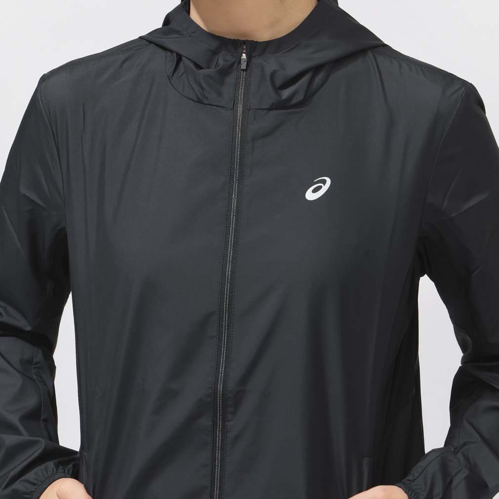 断*︎様 【新品未使用】ASICS/ランニング ドライジャケット /ブラック/L アシックス レディス 陸上/ランニングウェア ウインドブレーカー