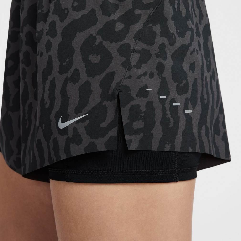 スウィフトウィメンズ Dri-FIT ミッドライズ 2イン1 プリント