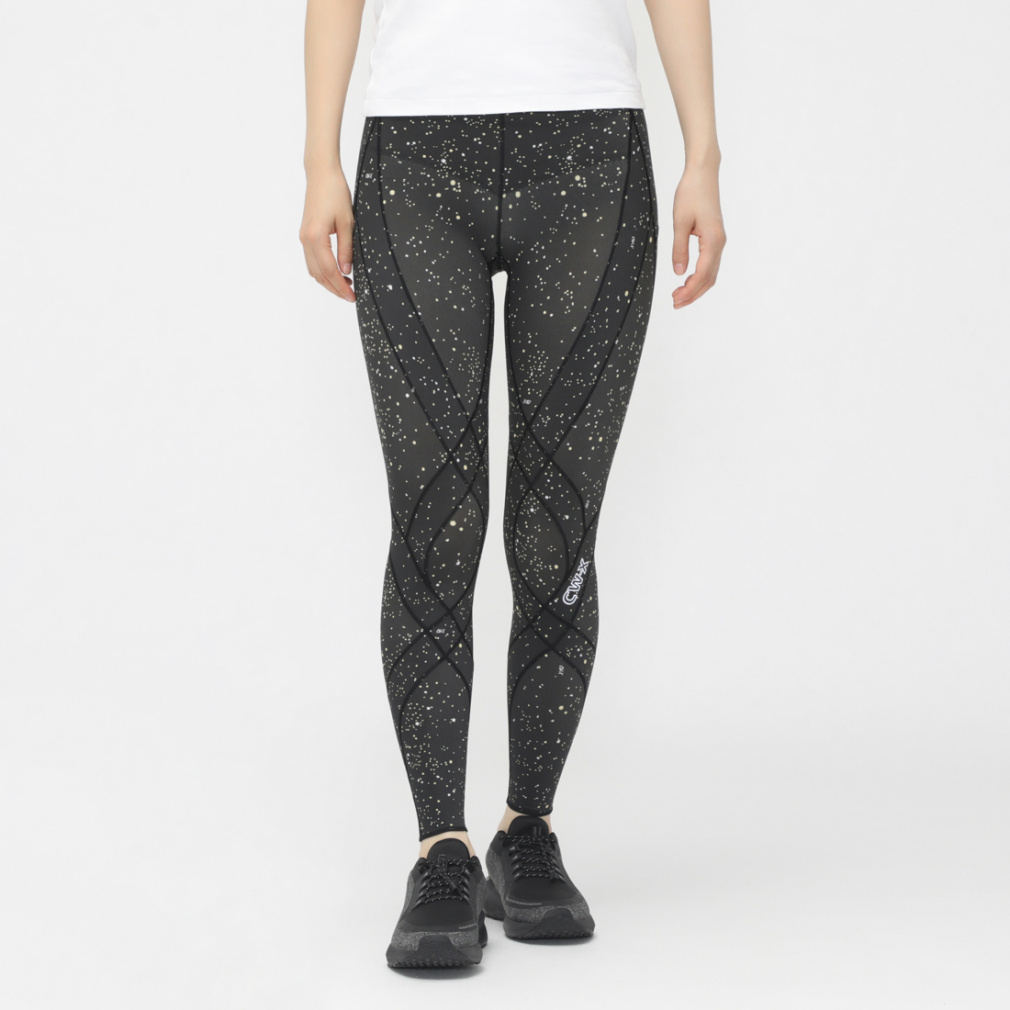 CW-X レディス フィットネス コンプレッションロングタイツ/スパッツ