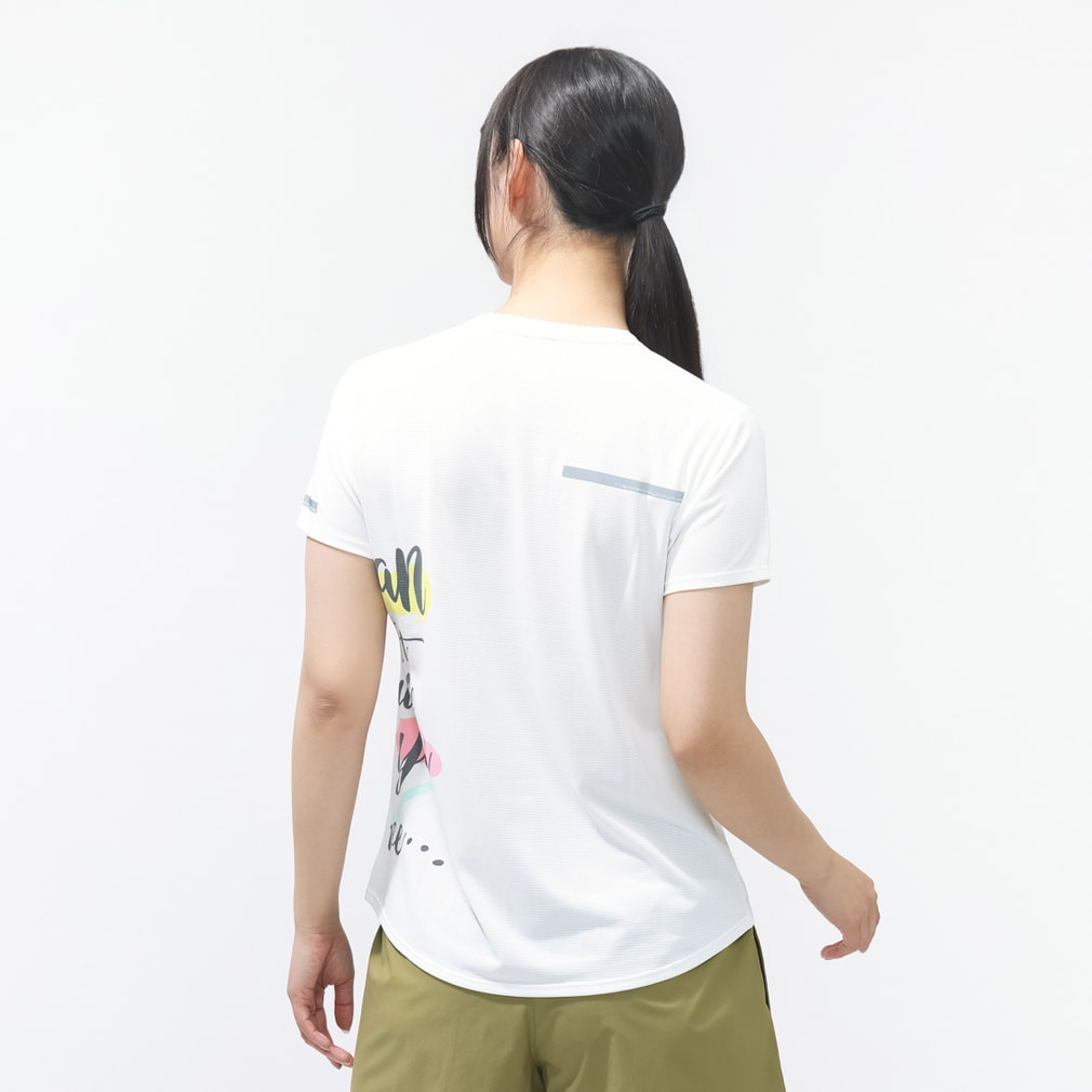 ティゴラ レディス 陸上/ランニング 半袖Tシャツ アイドライUVカット