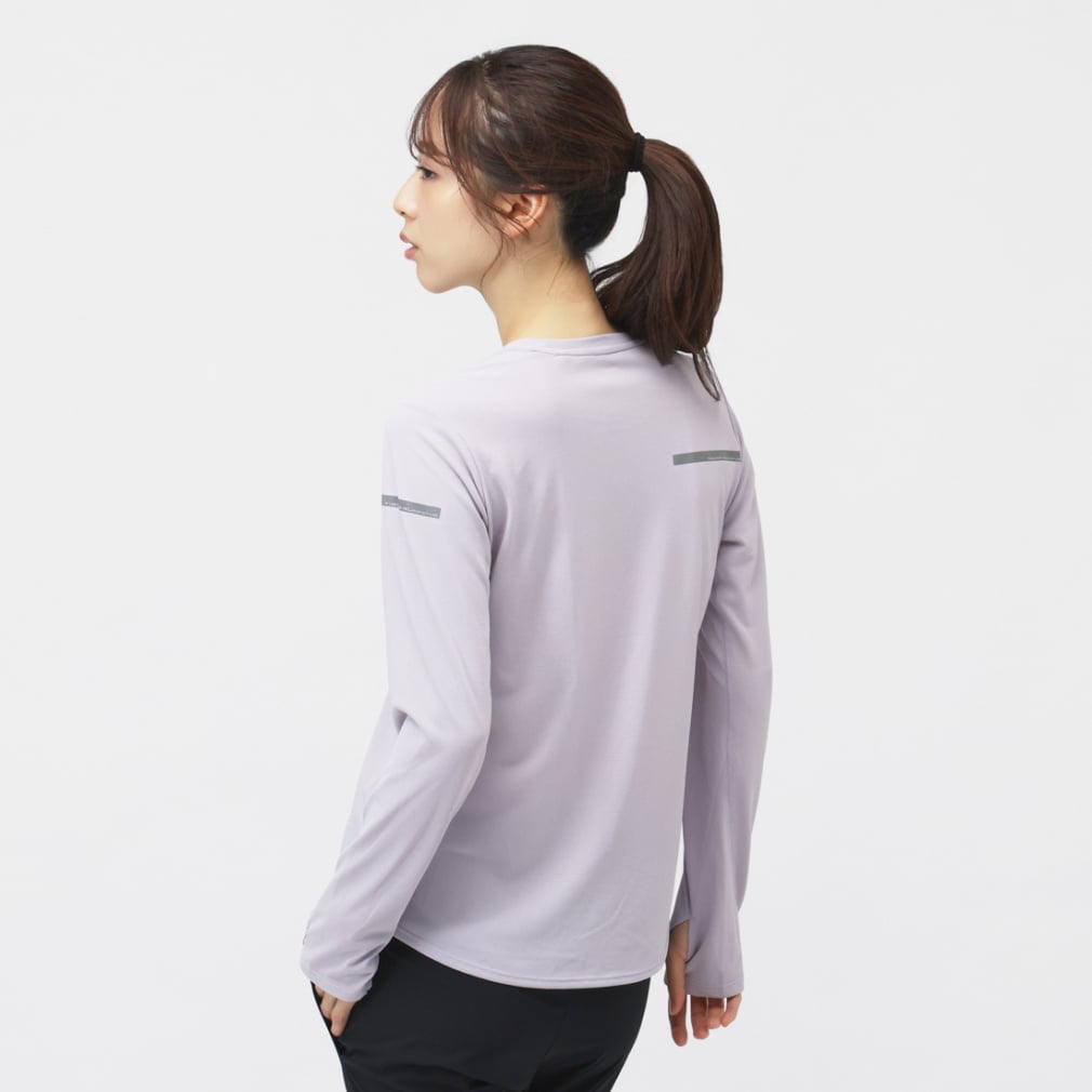ティゴラ レディス 陸上/ランニング 長袖Tシャツ ランニング レディス