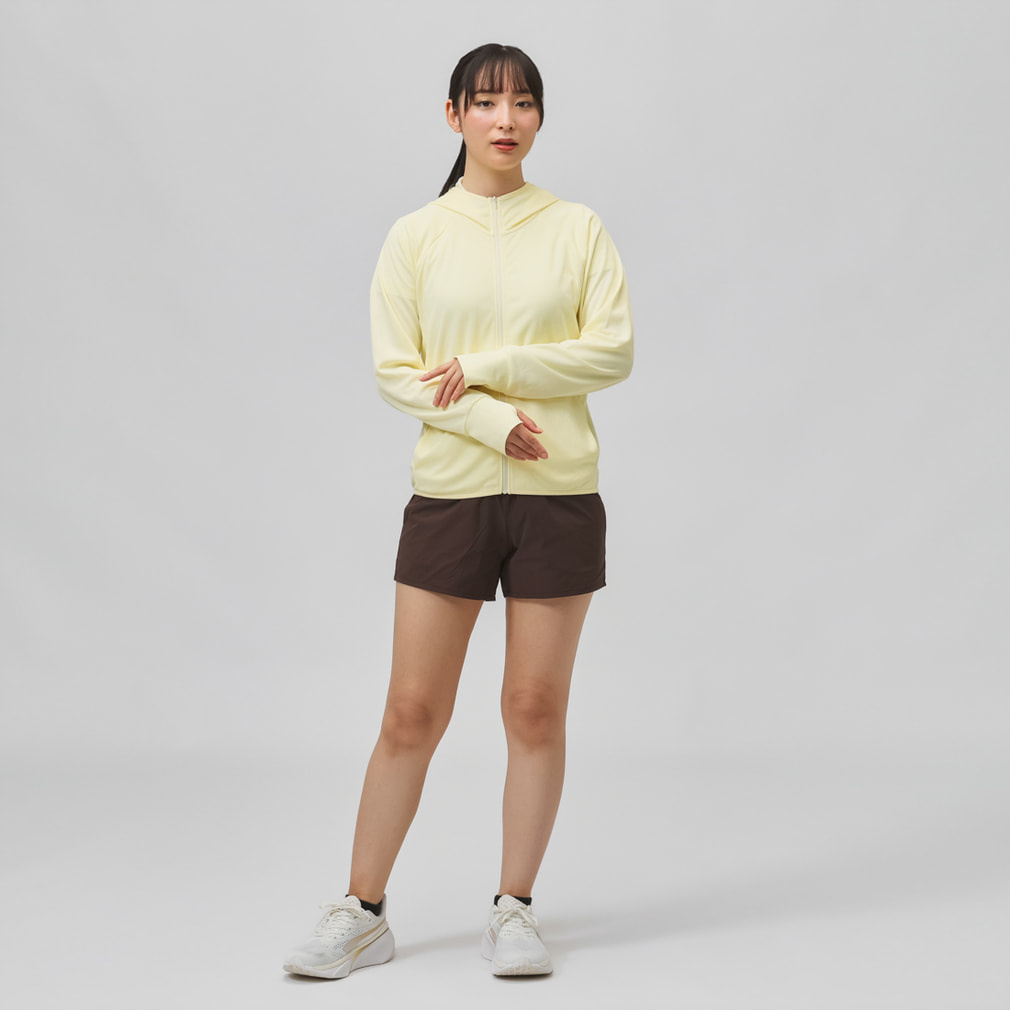 ティゴラ レディス ランニングウェア ショートパンツ マルチポケット4