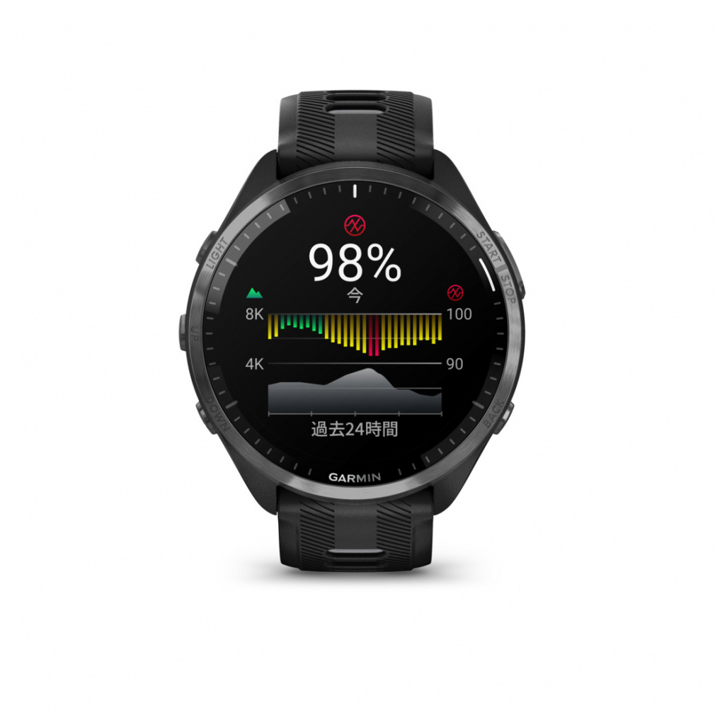 ウォーキング・ランニングウェア GARMIN Forerunner 965 Black ガーミン Forerunner 965 Black フォアランナー965 ランニング