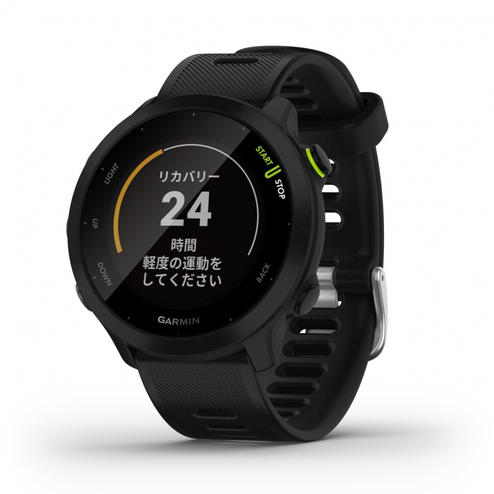 Garmin ForeAthlete 55 GPSランニングウォッチ ガーミン ガーミン フォアアスリート 55 ForeAthlete 55 Black 0100256240