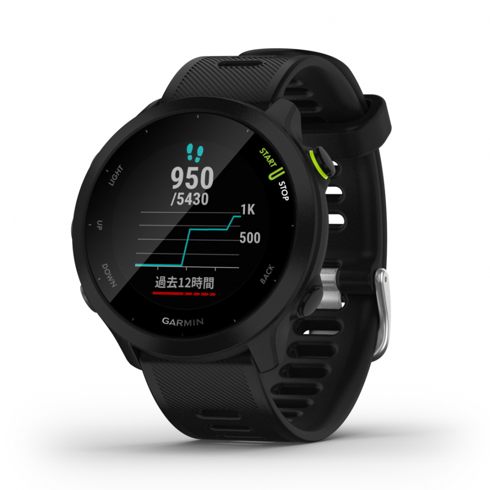 Garmin ForeAthlete 55 黒　中古　カバー付き ガーミン フォアアスリート 55 ForeAthlete 55 Black 0100256240