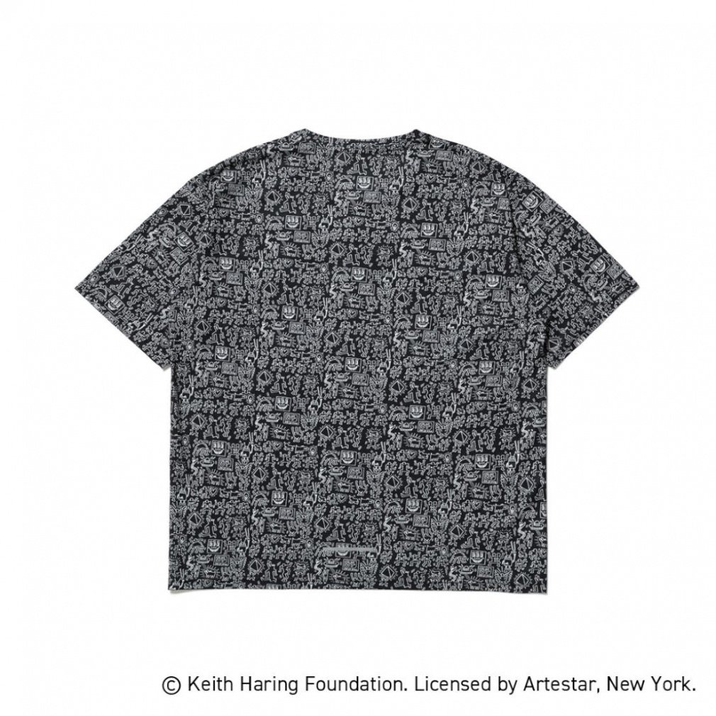 ランニング半袖Tシャツ 総柄 キースへリング｜Alpen Online