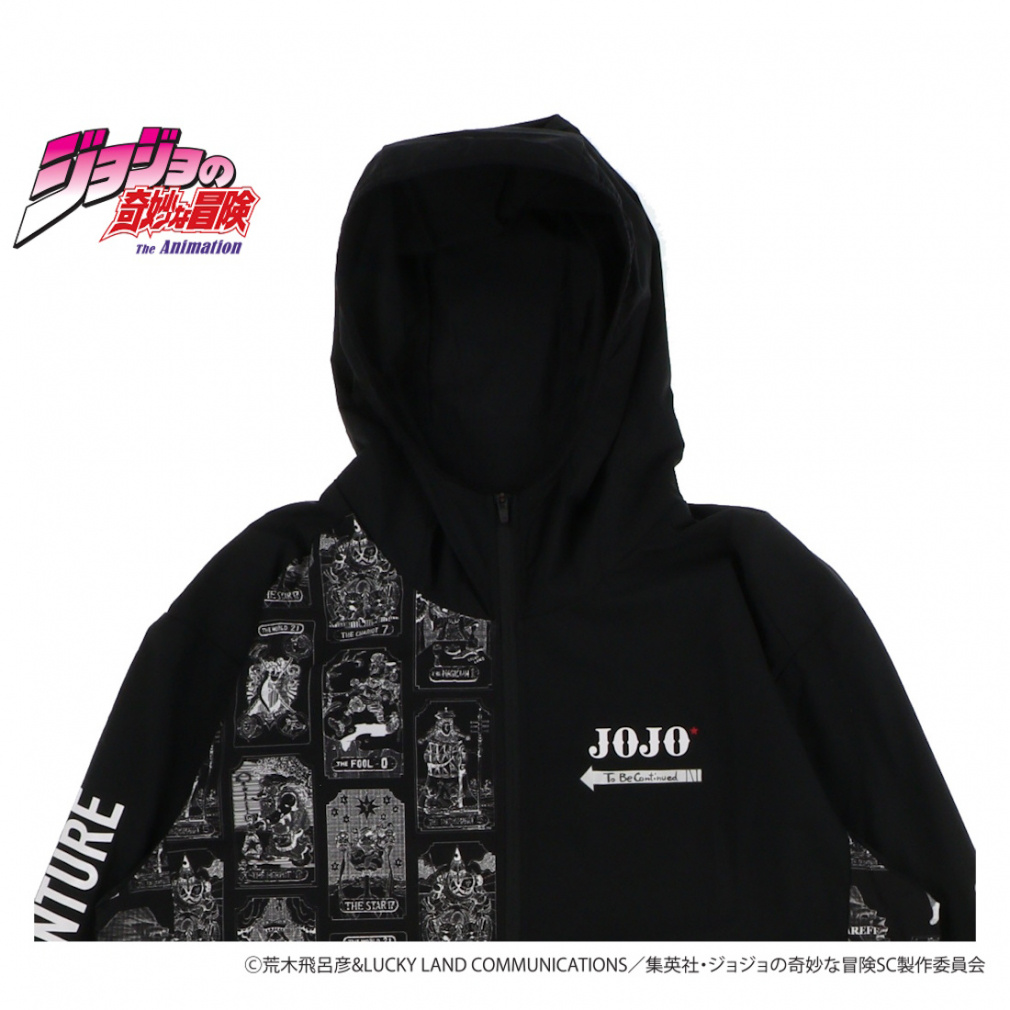 JOJOの奇妙な冒険 ウィンドジャケット L 三部　ジョジョ　アルペン ウインドジャケット アニメ『ジョジョの奇妙な冒険 スターダスト